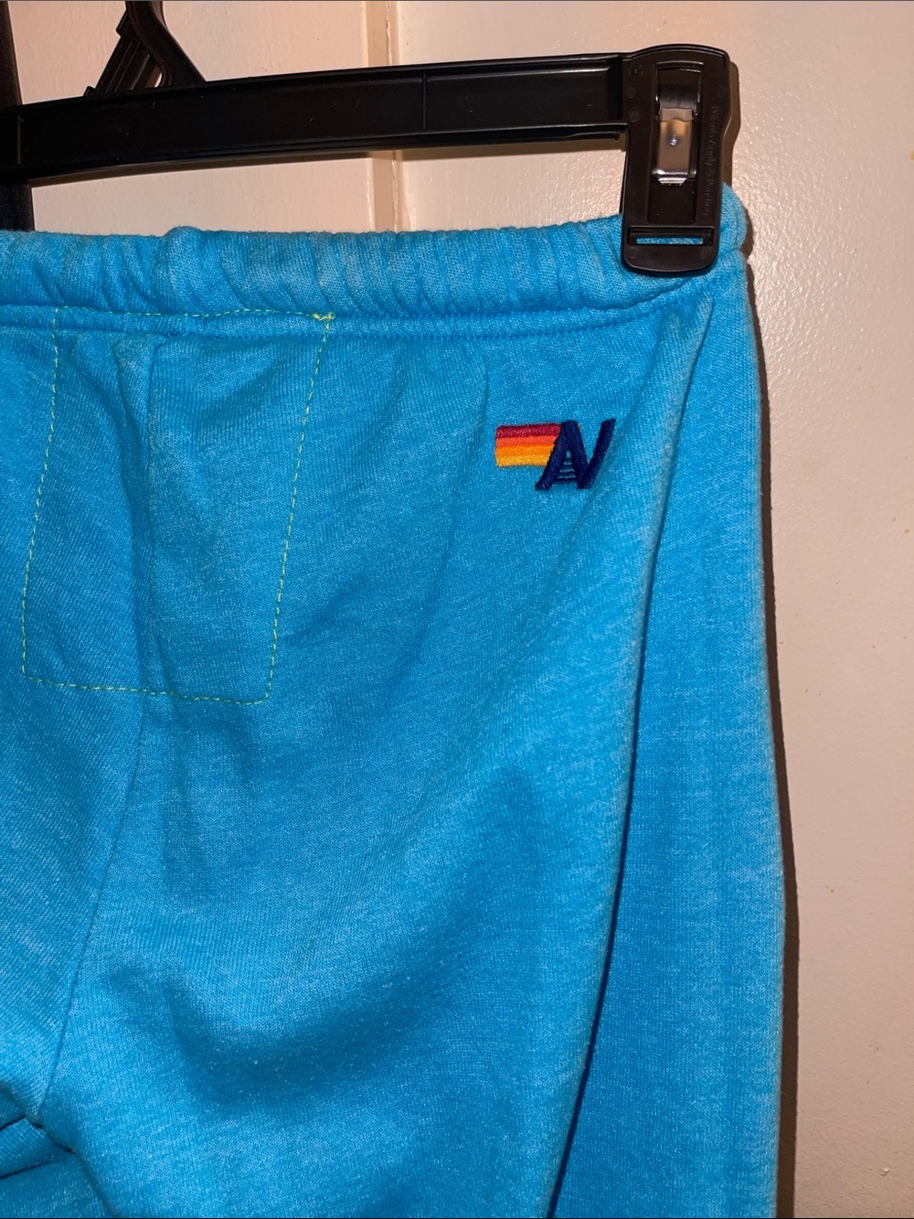 Aviator Nation Women's Blue Sweatpants Size Xs Neon Blue — image 8 of 8